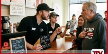 ට්‍රම්ප් ආධාරකරුවෙකුට සේවය  කිරීම හේතුවෙන් Smoothie King ආයතනයේ  සේවකයන් දෙදෙනෙකු ඉවත් කරයි