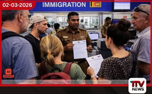 මැදපෙරදිග ගුවන් ගමන් අත්හිටුවීම හේතුවෙන් විදේශිකයින්ට සති දෙකක වීසා දිගුවක්