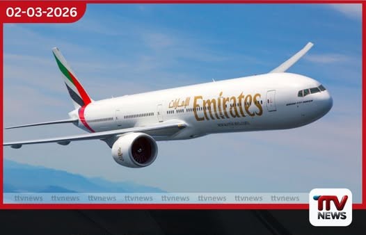 එමිරේට්ස් ගුවන් ගමන් අත්හිටුවීම මාර්තු 3 දක්වා දීර්ඝ කෙරේ