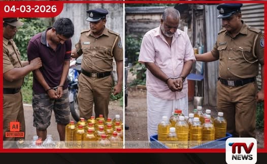 බලපත්ර නොමැතිව පෙට්රල් ළඟ තබාගත් පුද්ගලයන් දෙදෙනෙකු රොටුඹ සහ ඌරුබොක්කේදී අත්අඩංගුවට