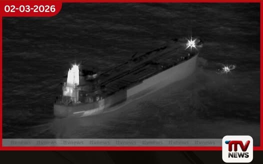 රුසියාවේ ‘රහසිගත තෙල් නැව් සමූහයට’ අයත් ටැංකියක් බෙල්ජියම් විශේෂ බලකාය භාරයට