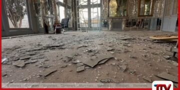 ටෙහෙරානයේ ඓතිහාසික  ගොලෙස්තාන් මාලිගයට ප්‍රහාරවලින් දැඩි හානි