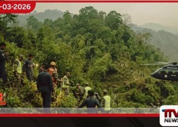 ඇසෑම්හි දී ඉන්දියානු ගුවන් හමුදාවේ  ප්‍රහාරක යානයක් අතුරුදන්