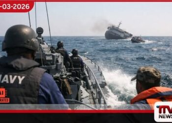 ගාල්ලට ඔබ්බෙන් වූ මුහුදේදී ඉරාන නෞකාවක් අනතුරකට ලක්වෙයි
