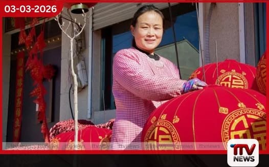 ලොවම රතු පැහැයෙන් ආලෝකවත් කරන චීනයේ අපූරු ‘ලැන්තෑරුම් ගම්මානය’ – තුන්ටූ