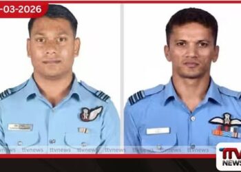 අසාම්හිදී අතුරුදන් වූ සුකෝයි-30 යානය කඩා වැටෙයි