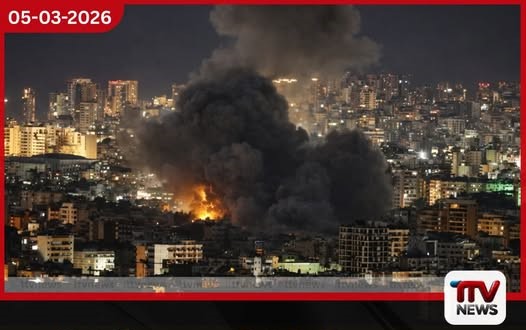 බේරූට් අගනුවරට ඊශ්‍රායලයෙන්  ප්‍රබල ගුවන් ප්‍රහාර