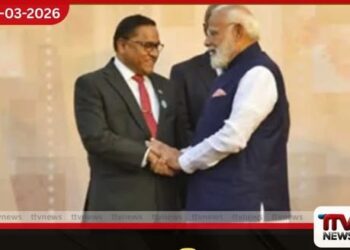 අමාත්‍ය විජිත හේරත් සහ  ඉන්දීය අගමැති මෝදි අතර  විශේෂ හමුවක්