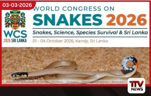 ලොව ප්රථම ජාත්යන්තර සර්ප සමුළුව මහනුවරදී
