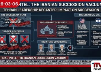 ඉරාන නායකත්වයේ අනුප්‍රාප්තික හිස්තැන් බහුල වේ