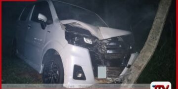 අනුරාධපුර – මැදවච්චිය මාර්ගයේ  සාලියපුරදී දරුණු රිය අනතුරක්