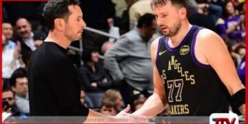 ලූකා ඩොන්සිච් සහ පුහුණුකරු  රෙඩික් අතර උණුසුම් සංවාදයක්