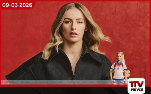 බාර්බිගේ වසරේ ආදර්ශමත් චරිතය ලෙස එංගලන්ත පාපන්දු තරුව ක්ලෝයි කෙලී පිදුම් ලබයි