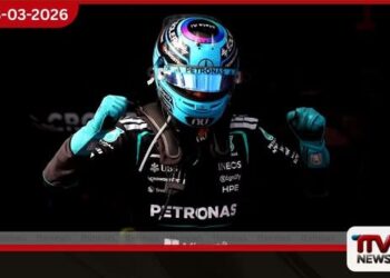 2026 ෆෝමියුලා වන් තරග සමය ජයග්‍රාහී ලෙස ආරම්භ කරමින් ජෝර්ජ් රසල් ඕස්ට්‍රේලියානු මහා පරිසම ජය ගනියි