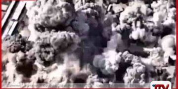 පර්සියානු ගල්ෆ් කලාපයට දැවැන්ත ගුවන් ප්‍රහාර මාලාවක්