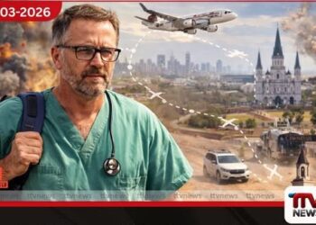 කටාර්හි අතරමං වූ ඇමෙරිකානු වෛද්‍යවරයා  මහාද්වීප හතරක් තරණය කරමින්  ඩොලර් 10,000ක වියදමින් සිදුකළ  පැය 60ක මහා පලායෑම