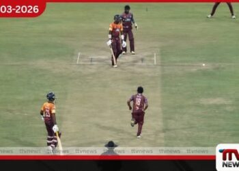 ආනන්ද – නාලන්දා සීමිත ඕවර සටන ජයග්රහණය සඳහා ආනන්දයට ලකුණු 262ක ඉලක්කයක්