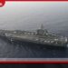 ඉරාන වෙරළට ඔබ්බෙන් USS ඒබ්රහම් ලින්කන් (CVN-72) යානය දිස්වෙයි
