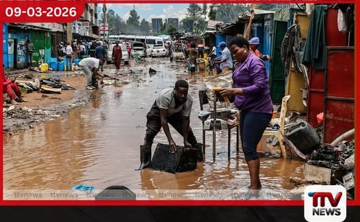 නයිරෝබි නුවරට පැය 24කදී මාසයක වැස්සක් ඇද හැලෙයි පුද්ගල මරණ 10ක්