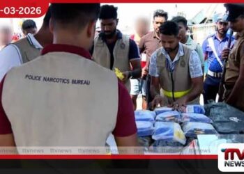 දකුණු මුහුදේදී නාවික හමුදා භාරයට ගත් ධීවර යාත්‍රාවේ තිබී හෙරොයින් තොගයක් හමුවේ