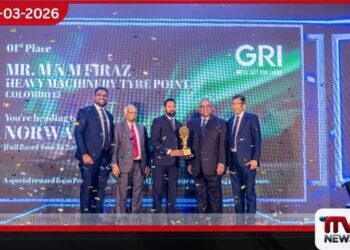 GRl ටයර් (GRl Tires) විශිෂ්ටතම අලෙවි නියෝජිතයන් ඇගයීමේ උළෙල අභිමානවත් අයුරින් පවත්වයි