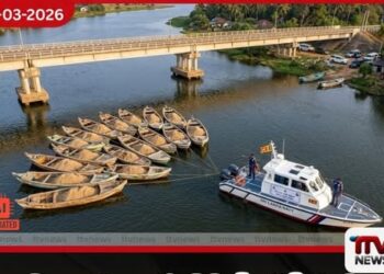 ත්රිකුණාමලයේදී නීති විරෝධී වැලි ජාවාරමක් නාවික හමුදා දැලේ