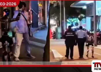 මැකාවුහිදී මහලු කාන්තාවක් බියට පත්කළ හියුමනොයිඩ් රොබෝවරයෙකු පොලිස් භාරයට