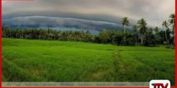 ප්‍රදේශ කිහිපයකට  වැසි සහ මීදුම් සහිත කාලගුණයක්