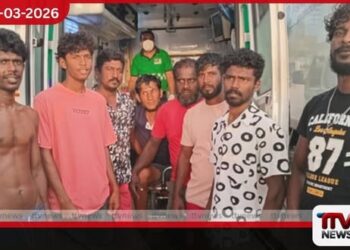 අතරමංව සිටි ඉන්දුනීසියානු ධීවරයෙකුගේ  දිවි බේරාගත් අම්බලන්ගොඩ ධීවරයෝ