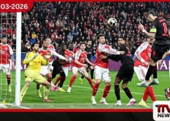 ආර්සනල් කණ්ඩායමේ අපරාජිත  වාර්තාව බිඳ වැටෙයි