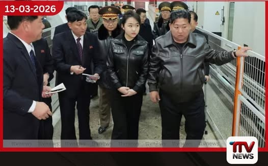 කිම් ජොන් උන් සිය දියණිය සමඟ නවීන පිස්තෝල අත්හදා බලයි