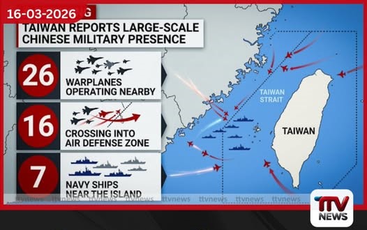 තායිවානය වටා චීන යුද ගුවන් මෙහෙයුම් යළිත් ඉහළට
