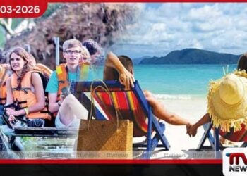 ශ්‍රී ලංකාවට පැමිණි සංචාරකයින්  සංඛ්‍යාව වසරේ මුල් මාස කිහිපය තුළ  ලක්ෂ 6 ඉක්මවයි