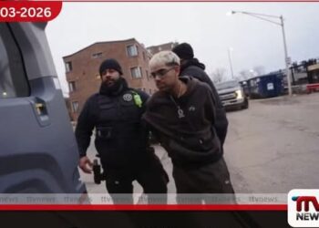 චිකාගෝහිදී ප්‍රසිද්ධ  ස්ට්‍රීමර් නියෝන් අත්අඩංගුවට ගත් බව  පවසන වීඩියෝවක් සමාජ මාධ්‍ය කළඹයි