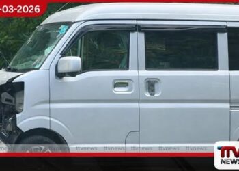 කෑගල්ල – රඹුක්කන මාර්ගයේ රන්දෙනිය ප්‍රදේශයේදී වෑන් රථයක් අනතුරට ලක්වෙයි