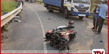 අතුරුගිරිය – හොරහේන මාර්ගයේ බාලවයස්කරුවන් පැදවූ යතුරුපැදියක් අනතුරට ලක්වෙයි