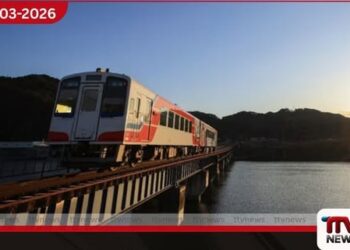 වසර හයකට පසු චීනය සහ උතුරු කොරියාව අතර දුම්රිය සේවාව යළි ඇරඹේ