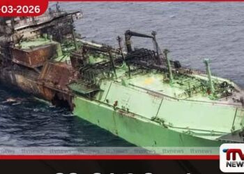 මධ්‍යධරණී මුහුදේ  රුසියානු දැවැන්ත ගෑස් ප්‍රවාහන නෞකාවක් පුපුරායාමේ අවදානමක