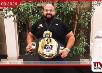 අමෙරිකාවේදී සවි එසවීමේ  රන් පදක්කම් දිනාගත් රන්සිළු ජයතිලක  මව්බිමට පැමිණෙයි