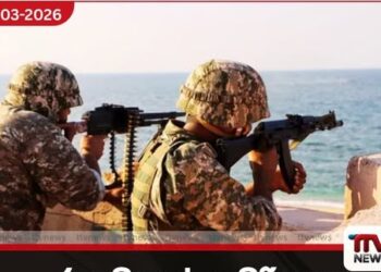 රතු මුහුදේ ඇමරිකානු නෞකාවට  සහය දෙන මධ්‍යස්ථාන ඉලක්ක කරනවා