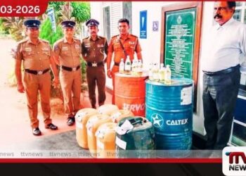 වැඩි මිලට විකුණන්න  දියසෙන්පුර වෙළෙඳසලක සඟවා තිබූ  පෙට්‍රල් ලීටර් 604ක් වැටලීමට ලක්වෙයි සැකකරු අද අධිකරණයට