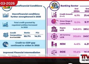 ණය ව්‍යාප්තිය ආර්ථිකය  ශක්තිමත් කළද අලුත් අවදානම් මතු වෙයි