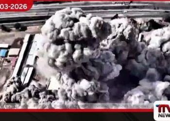 ඉරානයේ ටෙහෙරාන් නුවර පිහිටි  පාලන මධ්‍යස්ථාන ඉලක්ක කර  ඊශ්‍රායලයෙන් දැවැන්ත ප්‍රහාර මාලාවක්