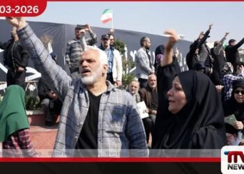 ඝාතනයට ලක්වූ  ආරක්ෂක ප්‍රධානී ලාරිජානි වෙනුවෙන්  ටෙහෙරාන් නුවරදී දැවැන්ත අවමංගල්‍ය උත්සවයක්