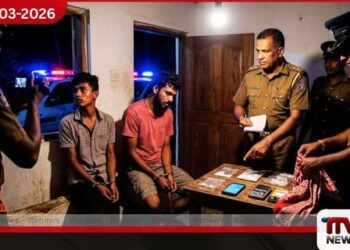 හෙරොයින් සහ අයිස් මත්ද්‍රව්‍ය සමඟ තරුණයන් දෙදෙනෙකු වීරඹුගෙදර සහ මිනුවන්ගොඩදී දැලේ