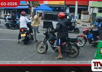 කුලියාපිටියේ හෙල්මට් ප්‍රහාරය සැකකාර යතුරුපැදිකරු  සීසීටීවී දර්ශන ඔස්සේ කොටු වෙයි