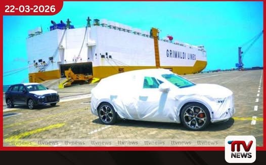 ඩුබායි බලා යමින් තිබූ පෝර්ෂේ රථ දහස් ගණනක් කෙන්යාවේ ලාමු දූපතට ගොඩබෑමේ පුවතක්