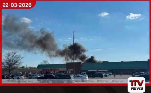 ඇමරිකාවේ නිව් ජර්සි ප්රාන්තයේ සුපිරි වෙළෙඳසැලක දැවැන්ත ගින්නක්