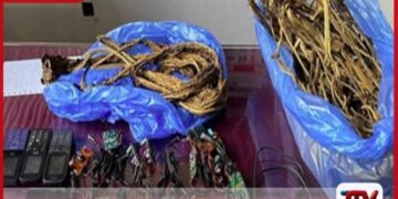 ගාල්ල බන්ධනාගාරයට මත්ද්‍රව්‍ය  සහ ජංගම දුරකථන විසිකිරීමට තැත් කළ පුද්ගලයෙකු අත්අඩංගුවට