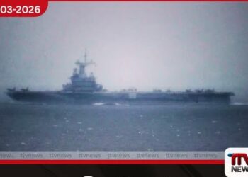 ප්‍රංශ නාවික නිලධාරියෙකුගේ  මිනිත්තු 36ක ව්‍යායාම දත්ත නිසා  ගුවන් යානා ප්‍රවාහන නෞකාවේ  රහසිගත පිහිටීම හෙළි වෙයි